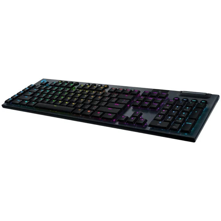 Logitech G915 Lightspeed Wireless RGB Mechanical Gaming Keyboard - Tactile - Tashqila Logitech G915 Lightspeed Wireless RGB Mechanical Gaming Keyboard - Tactile - Tashqila